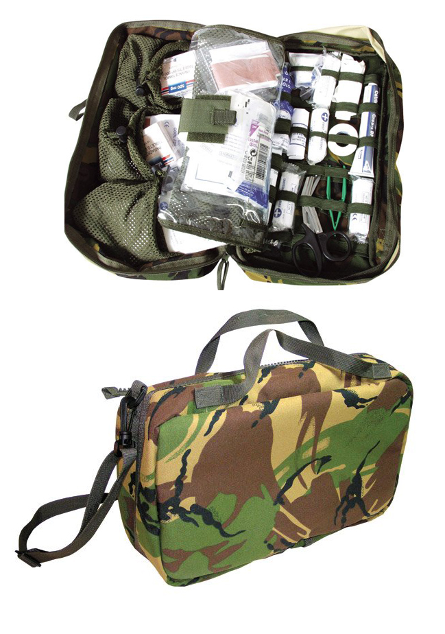 Army Combat Military Medic Pouch Bag First Aid Kit Shoulder Travel