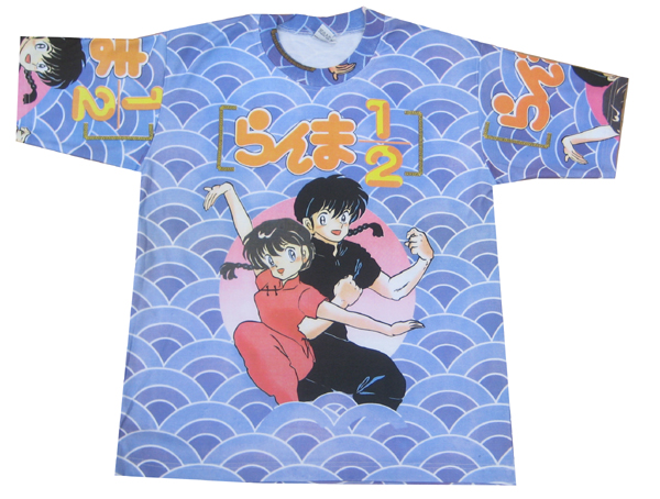 Mens Manga Anime Japanese Cartoon Retro Print Tshirt T-shirt Adult