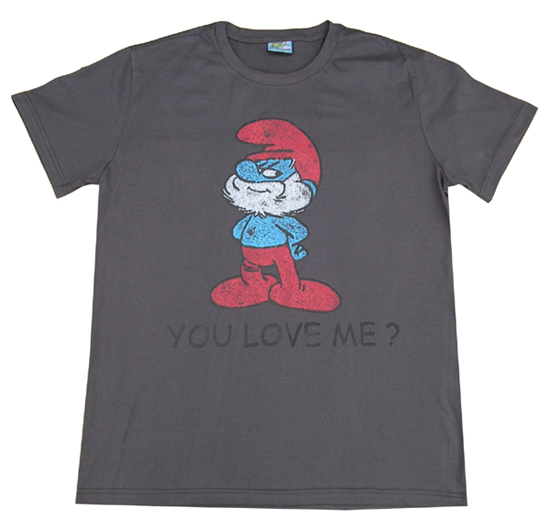 smurf shirts for adults