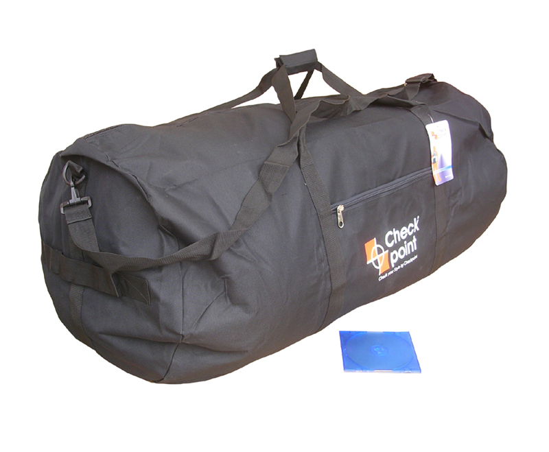 Large Black Jumbo Travel Shoulder Sports Big Holdall Equipment Kit