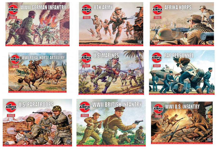 airfix soldiers 1960s