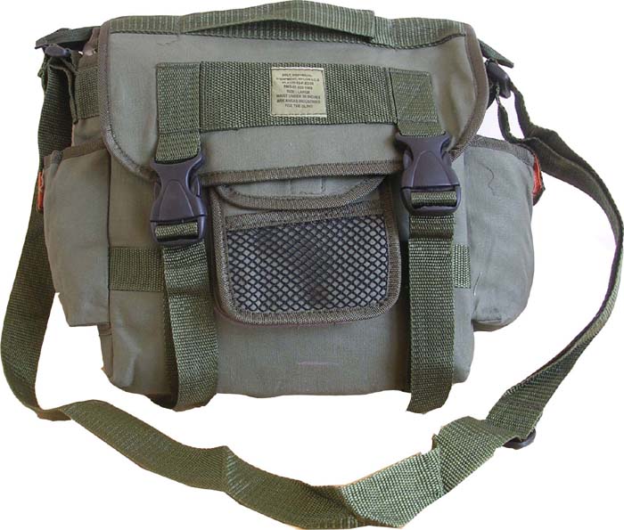 Mens Travel Army US Combat Canvas Messenger Sport Satchel Shoulder Bag