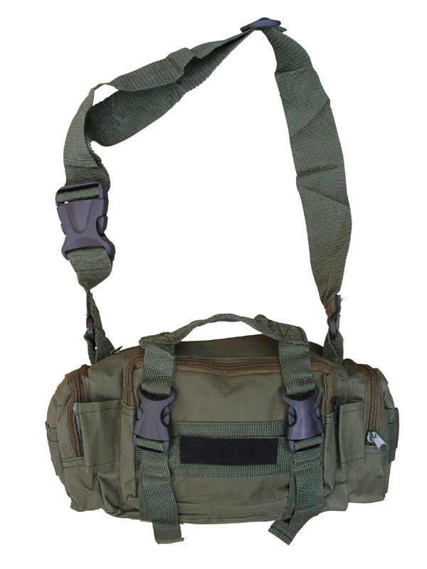 Mens Army Combat Military Surplus Travel Shoulder Waist Day Pack Belt