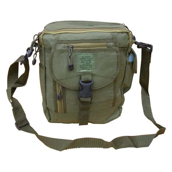 Army Surplus Military Canvas Combat Bag Utility Shoulder Travel Zip Bum