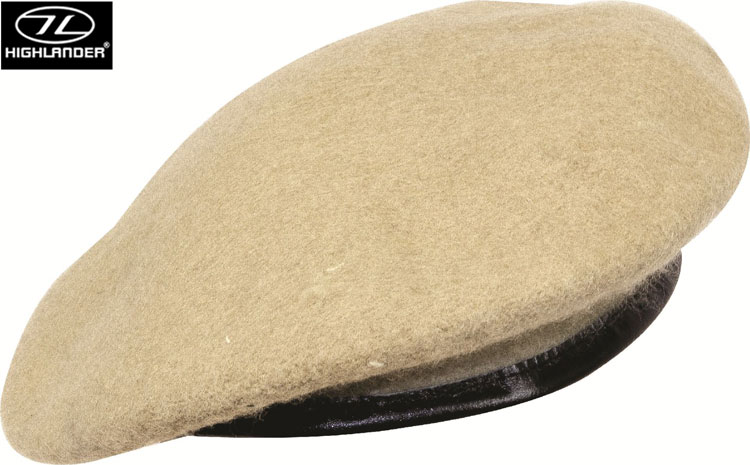 Mens Army Combat Military Beret Cap Hat Black Red Green Blue Sand Wool S-XL New