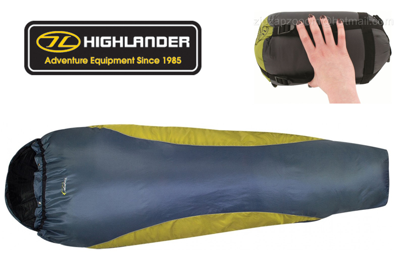 Highlander Travel Ultra Lite Mummy Compact Lightweight Voyager Highlander Voyager Ultra Compact Sleeping Bag