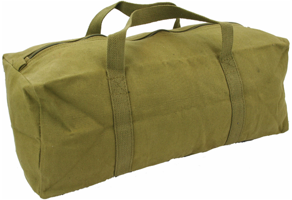 Mens Equipment Heavy Duty Canvas Tool Travel Canvas Pack Surplus Bag Green New | eBay