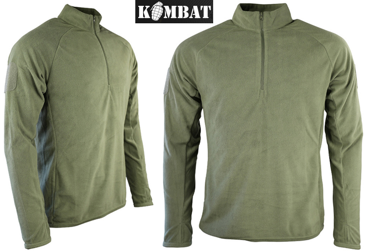 MID LAYER ALPHA FLEECE TOP MENS S-2XL ARMY THERMAL COLD WEATHER UNDERSHIRT CADET