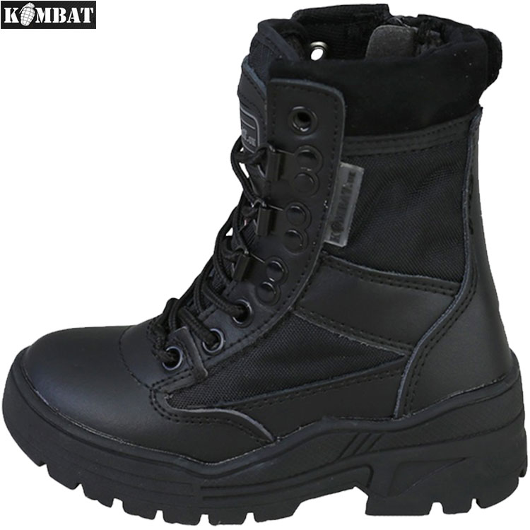 black trail boots