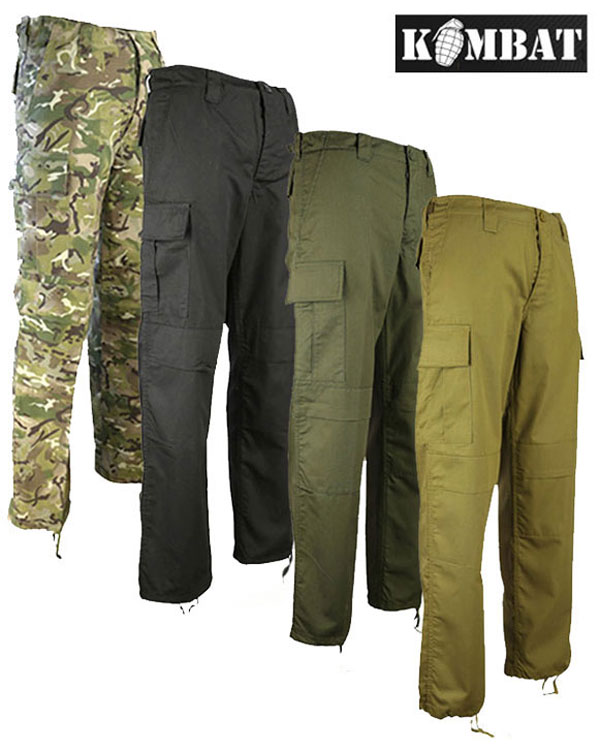 army cargo trousers