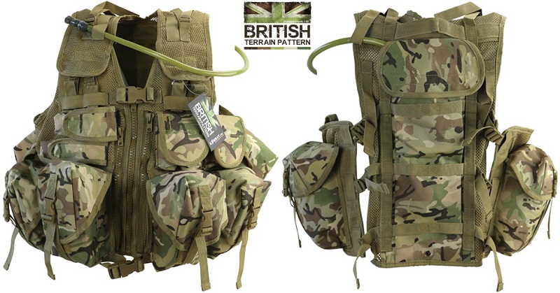 tactical vest with hydration pack