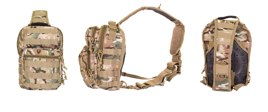 Army Military Day Pack Combat Bag Over Shoulder Travel Rucksack Molle ...