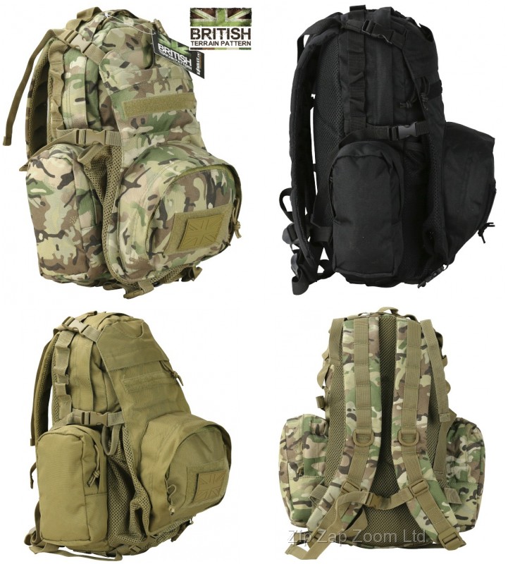 Armée Militaire Combat Sac à dos Voyage sac à dos Vulcan Jour Pack 22 L Molle NEUF