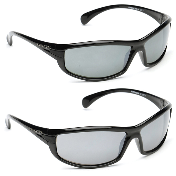 Mens Classic Wrap Around Black Sports Dark Leisure Biker Shades Sunglasses Retro